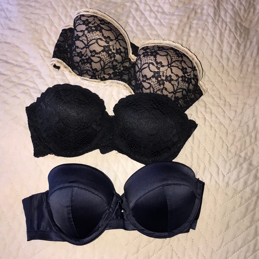 3x 34B bras — 2 AERIE, 1 Target